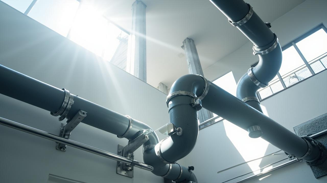 drain vent system DWV pipes and roof vent