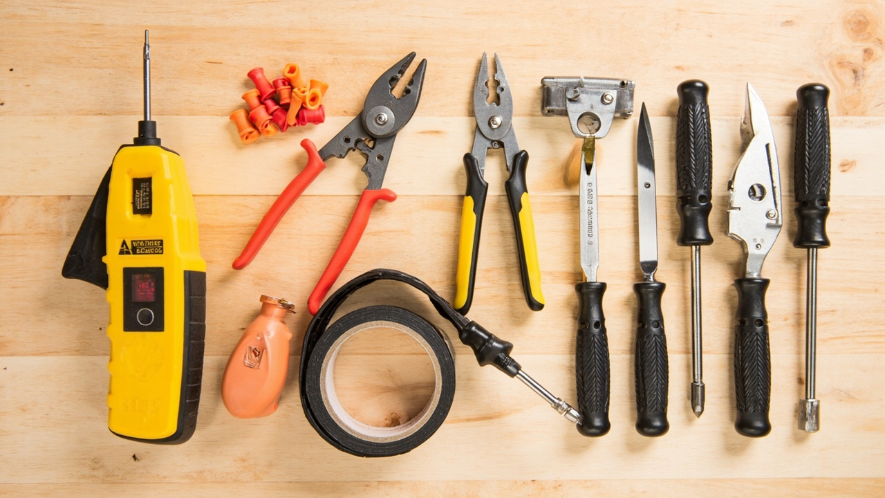 Non-contact voltage tester and multimeter confirming power is off