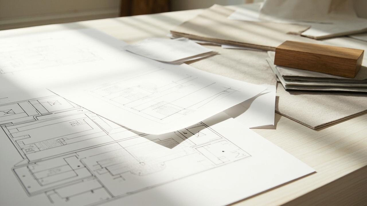 Renovation sequence diagram from scope freeze to punch list inspection