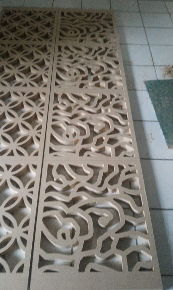 Desain motif Jasa laser cutting Bogor