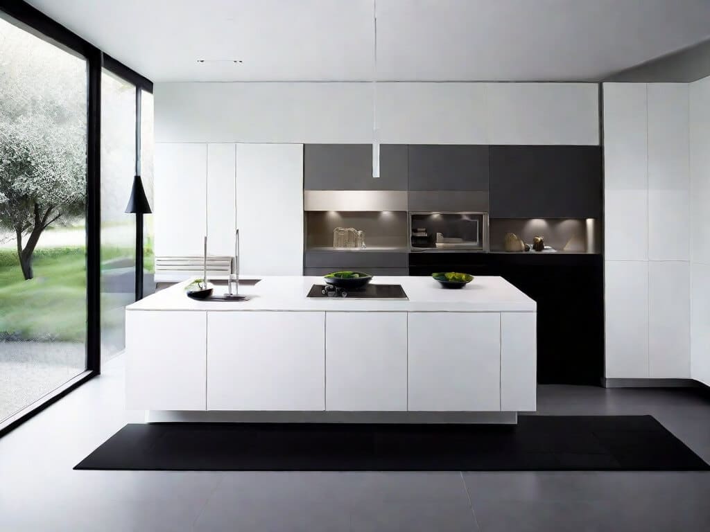 Dapur Minimalis Modern dengan Island