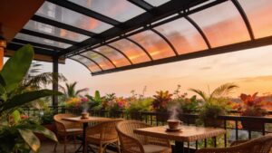 Kanopi Balkon Cafe