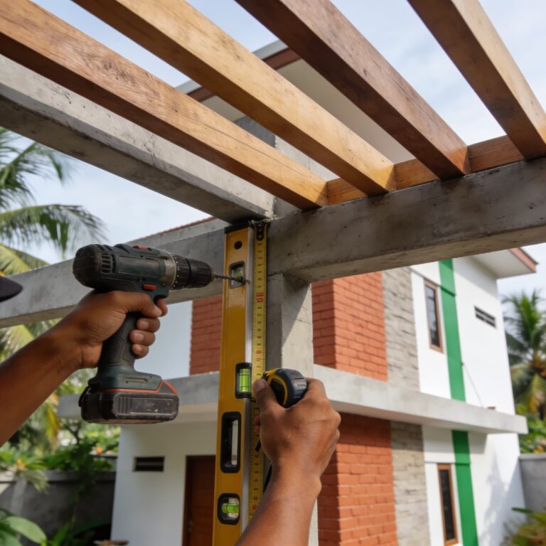 Cara Pasang Kanopi yang Benar: Panduan Lengkap Anti Bocor & Miring