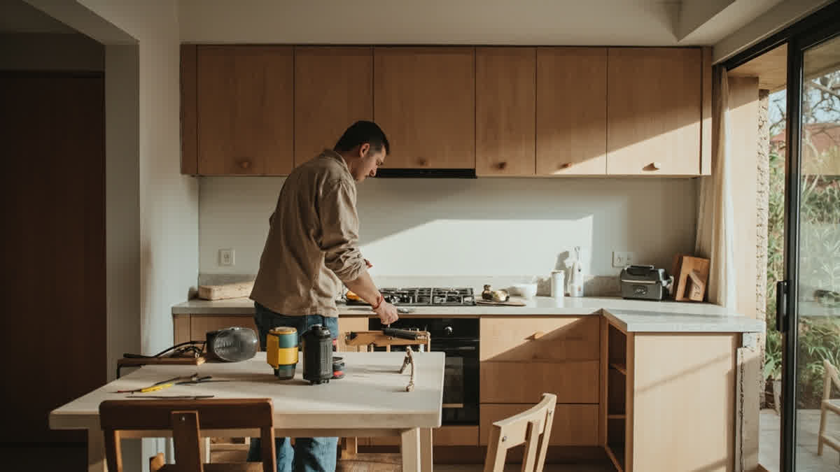 cara renovasi dapur sendiri