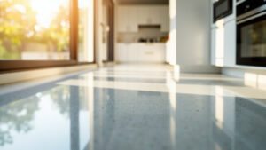 Epoxy lantai untuk dapur rumah tangga food grade dengan top coat polyurethane