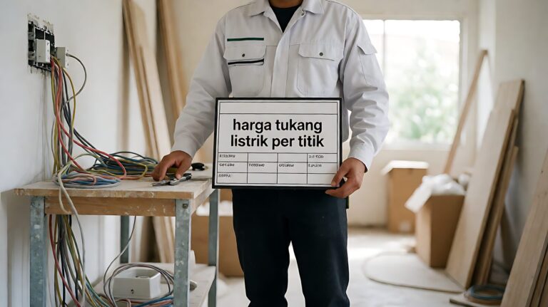 Harga Tukang Listrik per Titik: Lampu,&hellip;