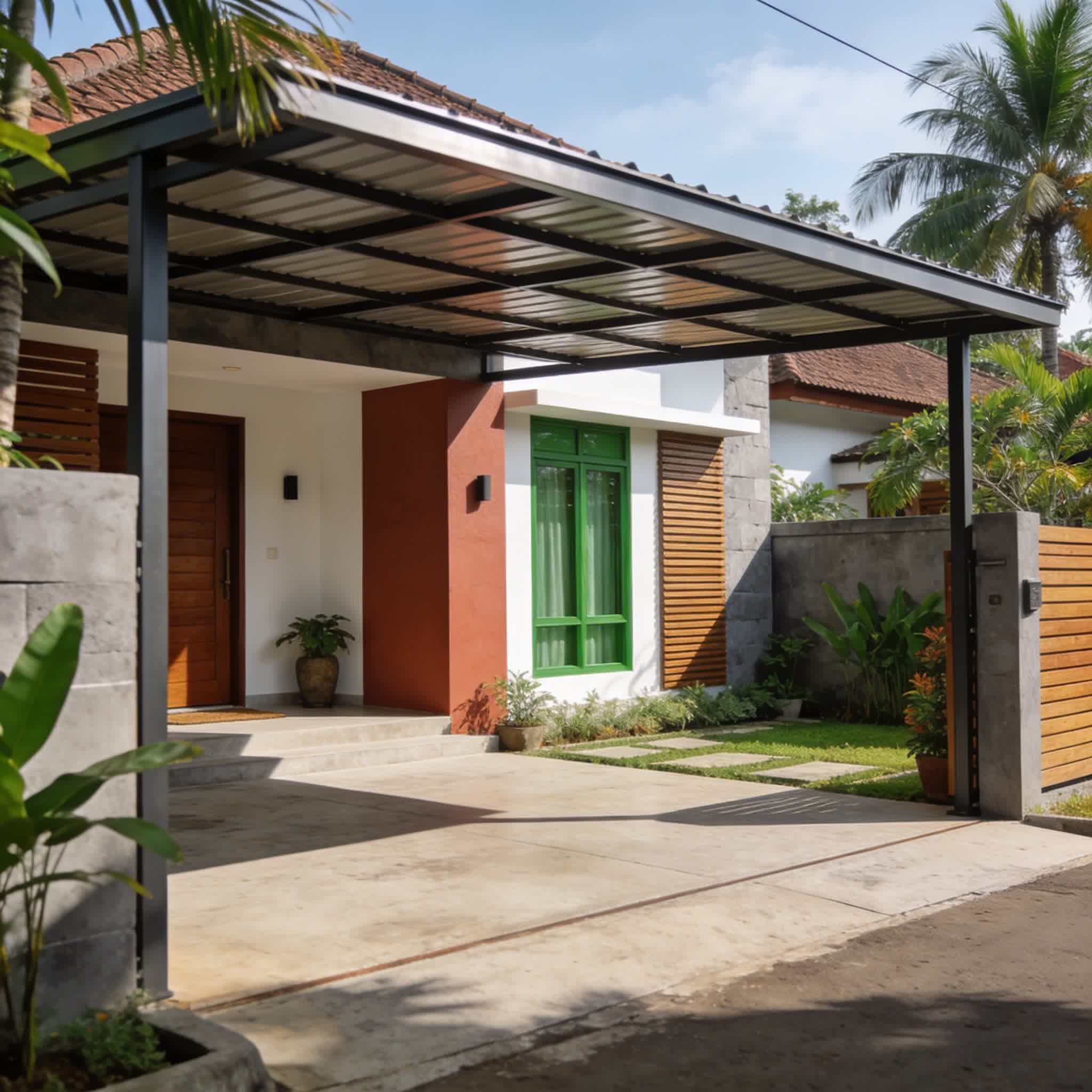 Kanopi Baja Ringan: Model, Spesifikasi + Biaya