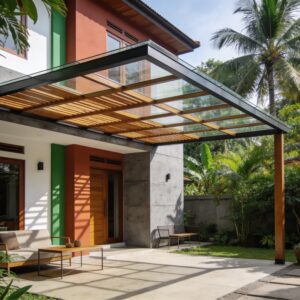 Kanopi Polycarbonate Rumah: Cocok untuk Teras & Carport