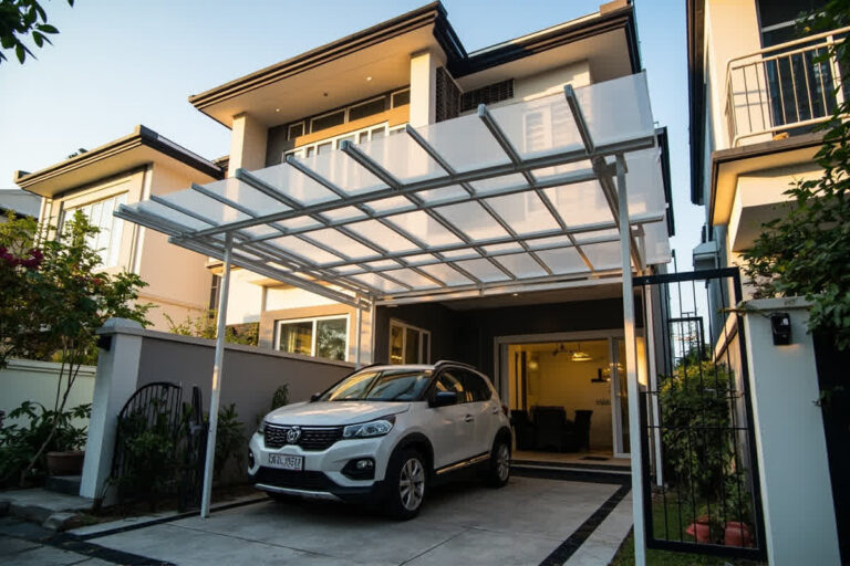 kanopi untuk tiap sudut rumah - carport teras balkon