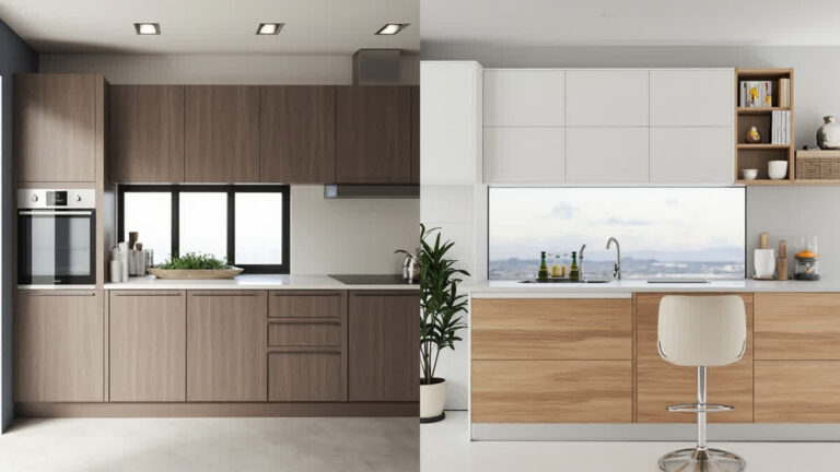 Kitchen Set Aluminium vs PVC Board:&hellip;
